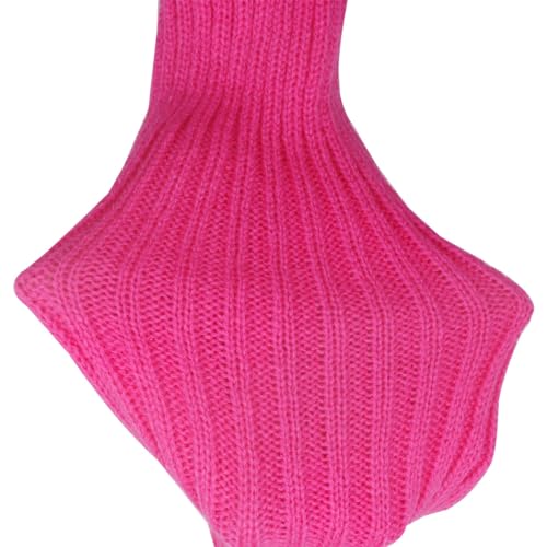 Image of FZBNSRKO Women Girls 80s Knit Leg Warmers Ribbed Long Leg Warmers for Party Sports Accessories