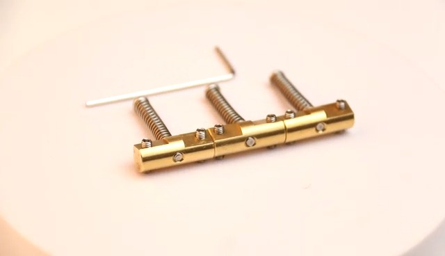 Amazon.com: 3-Pack Compensated Brass Telecaster Bridge Saddles Set