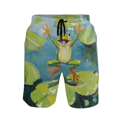 Short de plage doublé homme Grenouille maillot de bain séchage rapide