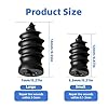 Fodeuxp Tire Repair Nails Kit with 2 Sizes, 2025 New Vacuum Tire Repair Rubber Nail, Screw in Tire Repair Plugs, Fast Self-Service Tire Repair Tools for Car, Motorcycle, Truck (20 Pcs) #1