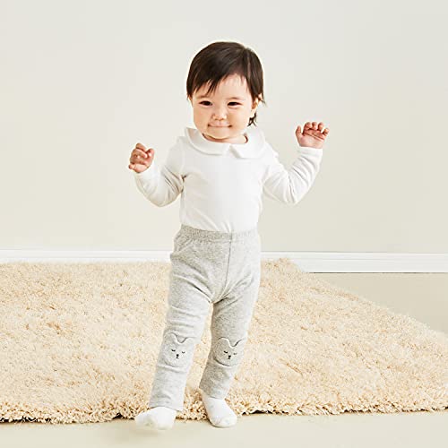 pureborn Baby Girls Boys Bodysuit Super Soft Cotton Romper 0-24 Months2