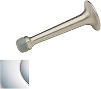 Vista 4 de Baldwin 4050.102 Parachoques de puerta montado en la base, bronce aceitado