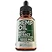 Hemp Oil For Anxiety: With 1000mg Hemp Extract: Valerian Root and Melatonin. Helps Better Sleep, Stress, Inflammation, Pain Relief. Tincture Drops Rich in Omega 3-6-9: DrBotanic Nutrition