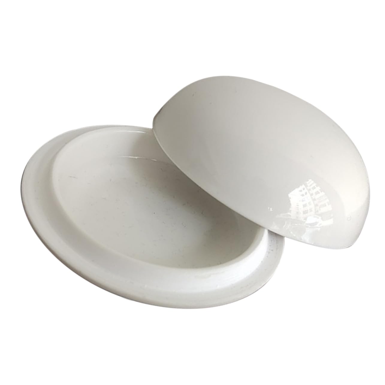NUOBESTY 5 Pz Tampone di Inchiostro Sigillo Calligrafico Sigillo Rosso Intaglio Tesori Scatola in Ceramica con Olio di Ricino Vasetti Cosmetici Orma di Zampa Bianca