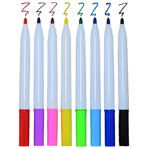 8 Canetas Coloridas para Quadro Branco Cor:Colorido