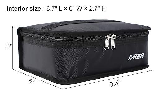 Mier MIERLIFE-LHB002-C Portable Thermal Insulated Cooler Bag Mini Lunch Bag thumb #5