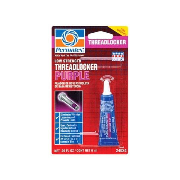 Part Synergy Replacement for Low Strength Threadlocker PURPLE OE Direct Fits