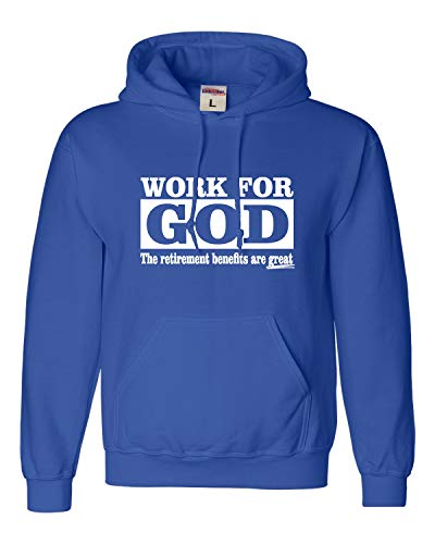 Go All Out X-Large Royal Blue Adult Work For God