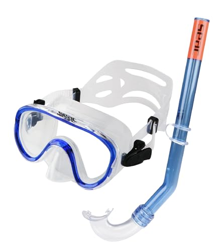 Set Marina masque et tuba Z Piccolo SEAC pour la randonnée palmée enfant