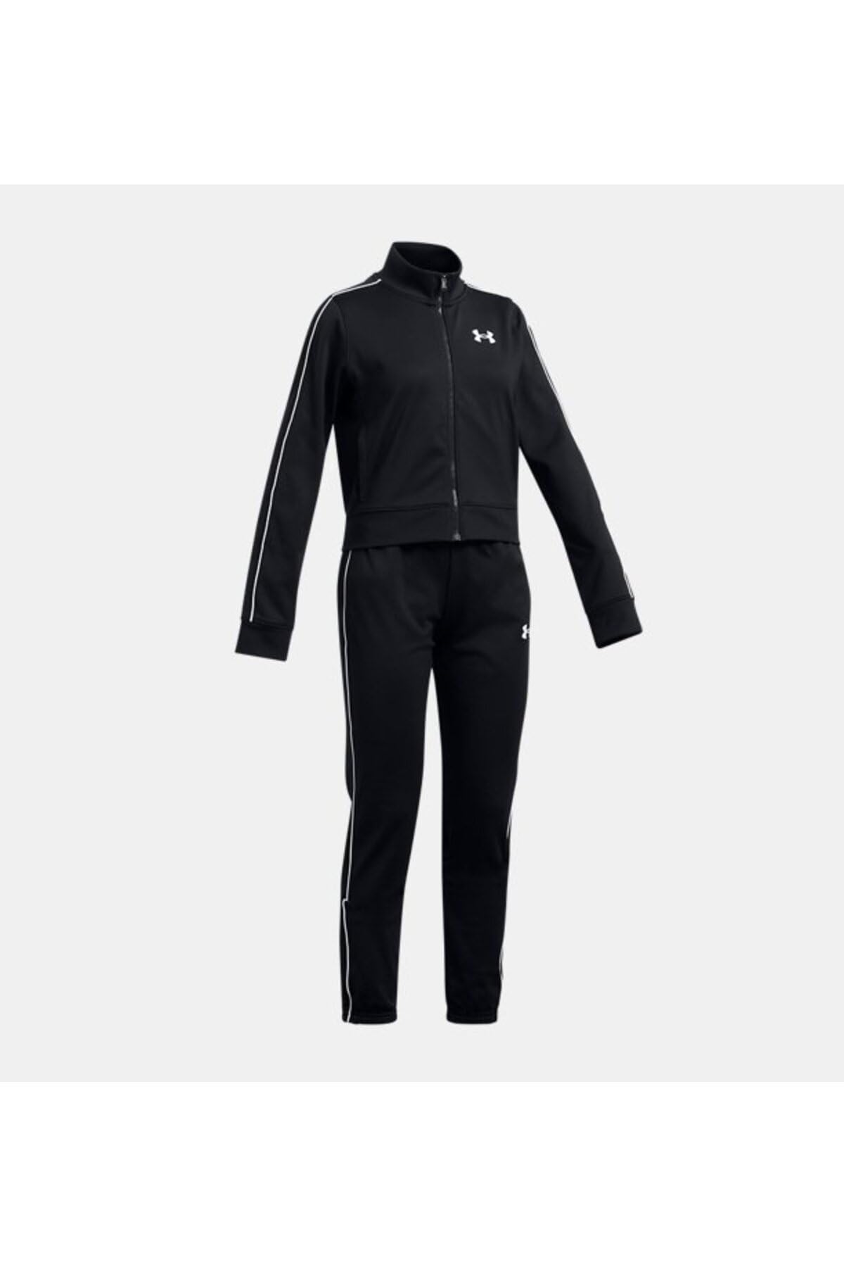 Under Armour Icon Knit Crop dres dla dziewczynek, rozmiar M, czarne, 12 anni