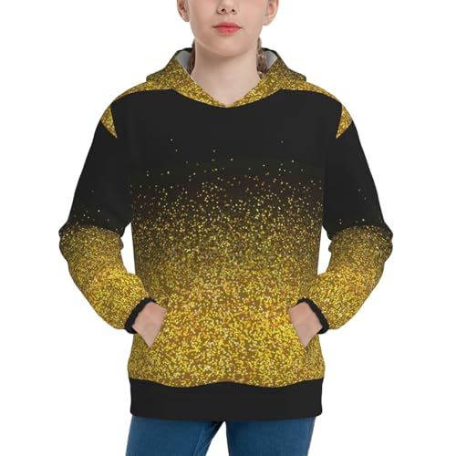 Graffiti Pineapples On Neon Background Kid Hoodies Boys Sweatshirts Girls Pullover with Pocket