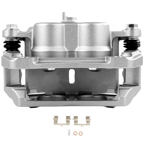Image of SCITOO - Front Left Disc Brake Caliper Assembly w /Bracket For Acura,For Honda Models - For MDX 2014-2019,For Pilot 2016-2021,For Ridgeline 2017-2020 19B3826A