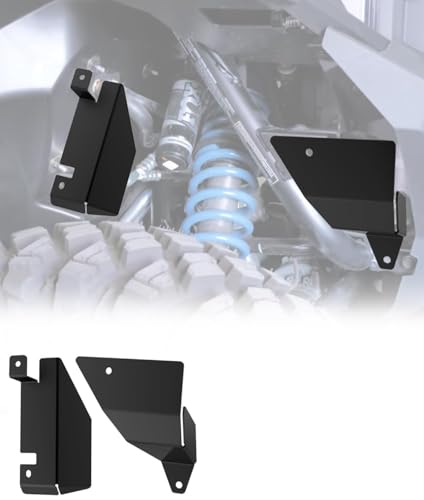 2-Pack Protective Cover for Polaris Xpedition A/C Condenser Shield Kit Powder-Coated Bolt-On Rock Protection Designed for Polaris Xpedition A/C-Equipped Models (20242025)