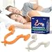 Produktbild 4 Stück Nasendilatator,2 GrößenS und M,Anti Schnarch Nasenclip,Besser Atmen Nasendilatator,Hilfe gegen Schnarchen,Männer und Frauen Schnarchlösung,mit Aufbewahrungsdose