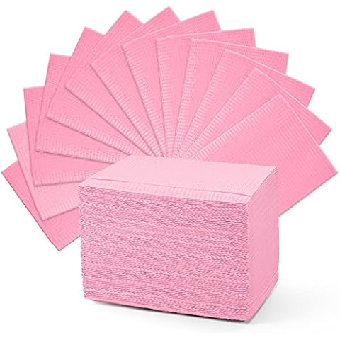 Annhua 60 baberos dentales desechables impermeables Cover