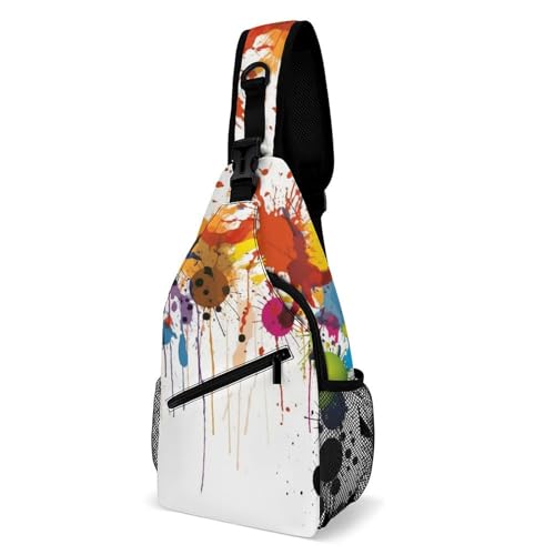 Mochila tipo sling para senderismo y uso casual