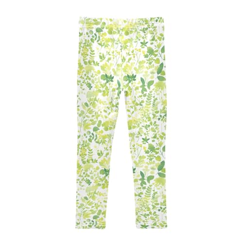 KLL Watercolor Toddler Girls Active Leggings Comfortable Full Length Sweatpants Running2