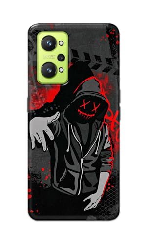 Image of Printed Hard Back Cover for Realme GT Neo 2 Back Cover (Hoodie Rapper) -190724(EA)