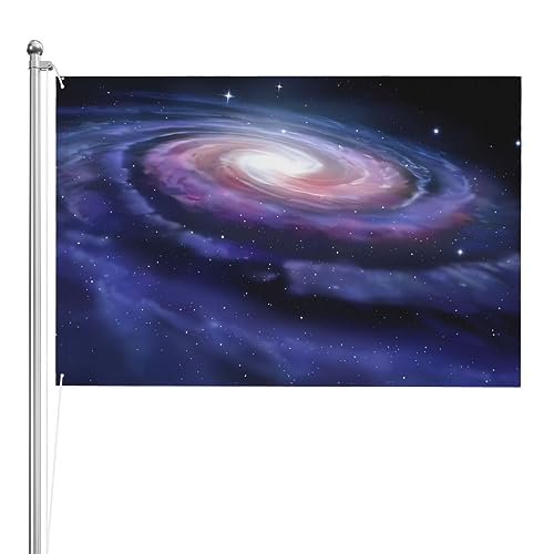 Drapeau photo de l'espace 1,2 x 1,8 m imprimé pour extérieur