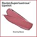 Revlon Super Lustrous Lipstick, Creamy Formula For Soft, Fuller-Looking Lips, Moisturized Feel, Blushing Mauve (460), 0.15 oz