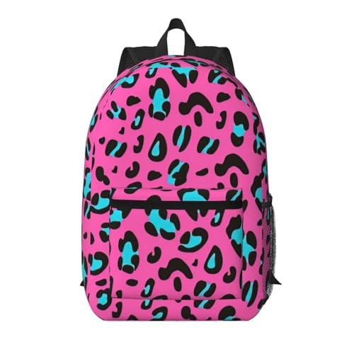 Sac à dos voyage léopard multipoche, le sac à dos quotidien 43 cm pour s'organiser au travail