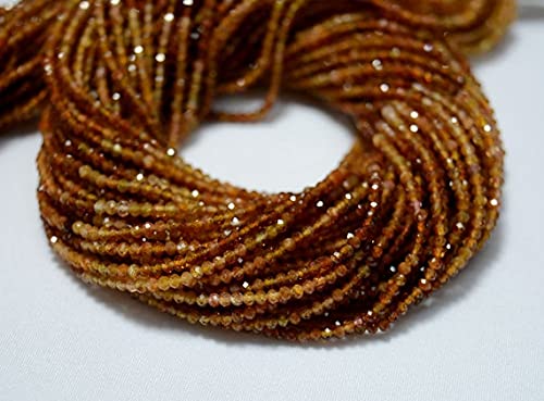 Tourmaline petrol en rondelle facettée de 2mm pour réparer et personnaliser vos colliers