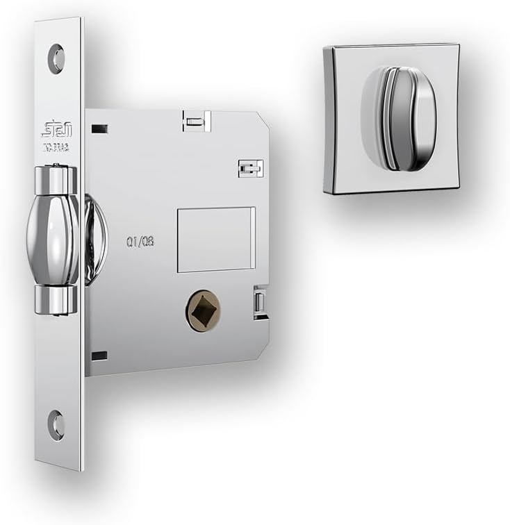 Fechadura Pivotante Rolete Banheiro 1025 Inox Stam