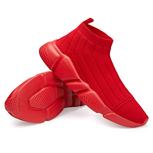 Image of Casbeam Men's Running Knit Comfortable Lightweight Breathable Casual Sports Shoes Fashion Sneakers Slip-On Walking Shoes