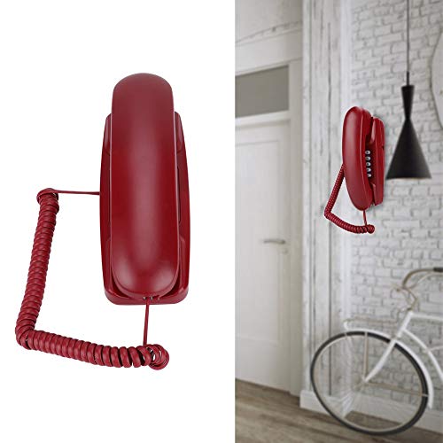 TELEFONO CON CORDA : il cavo elastico del telefono può muoversi più liberamente durante le chiamate. Poiché la linea telefonica è alimentata, non è necessaria alcuna alimentazione esterna, il che può portarti un'esperienza migliore, ed è semplice, comodo, a risparmio energetico ed ecologico.
