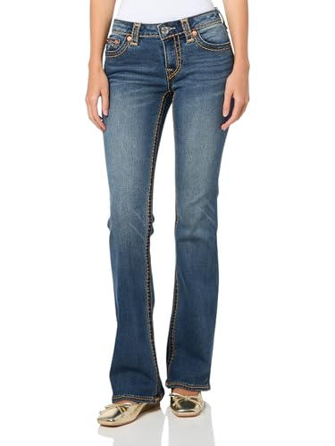 True Religion Becca Super T Stitch Bootcut Jeans for Women
