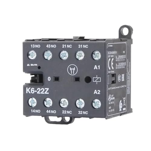 Relais de contacteur miniature KC6 pour commutation AC 4 pôles stable