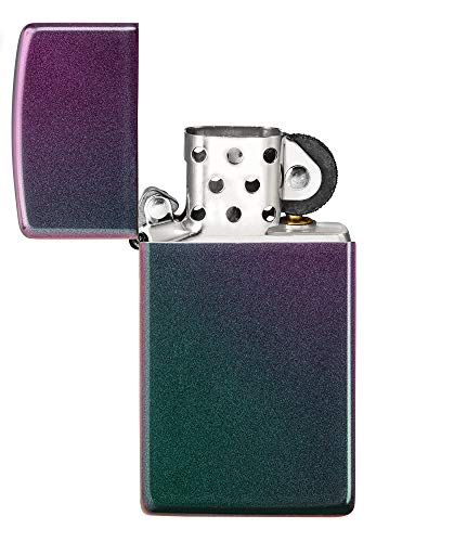 Encendedor de bolsillo Zippo Slim iridiscente miniatura 6