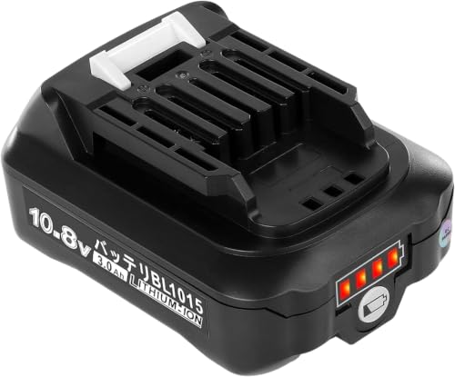 マキタ 10.8v バッテリー BL1015 互換 : マキタ電動工具 BL1015 BL1030 BL1040 BL1050 BL1060 A-59863など リチウムイオン電池 マキタ掃除機 バッテリー 10.8V 3000mAh BL1015B