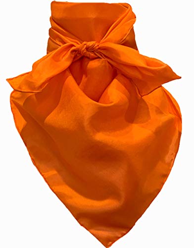 Cowboy Shop Silk Scarves - Orange