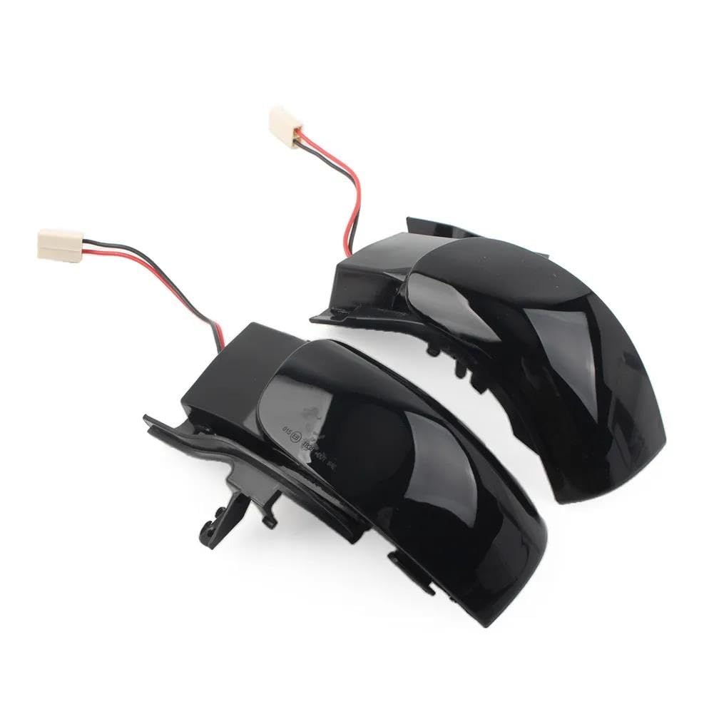 Indicadora Espejo Retrovisor 1 Par Luces LED Intermitente Coche Lámpara Indicadora Dinámica Espejo Retrovisor para VW para Touran 2003-2009 Luces Giro Intermitente