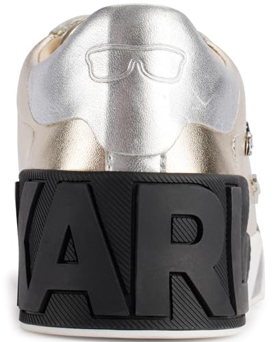 Image of Karl Lagerfeld Women's Mavise Slip on Sneaker with Pins | Casual Shoes