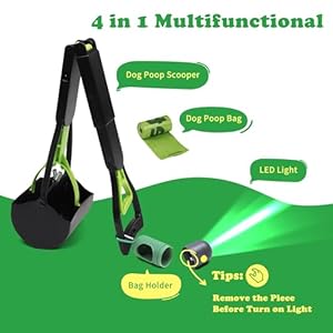 32 Xl Dog Pooper Scoopers with Dog Waste Bag Dispenser 4in1 No Bending Foldable Long Handle Portable Pet Poop Picker Upper Nonbreakable Durable Spring for Gravel Dirt Grass Cucciolini Doodles 32 xl dog pooper scoopers with dog waste bag dispenser 4 in 1 no bending foldable long handle portable pet poop picker upper non breakable durable spring for gravel dirt grass cucciolini doodles