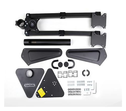 Levage libre support de moniteur triple pour une installation gaming 3 ecrans - 2