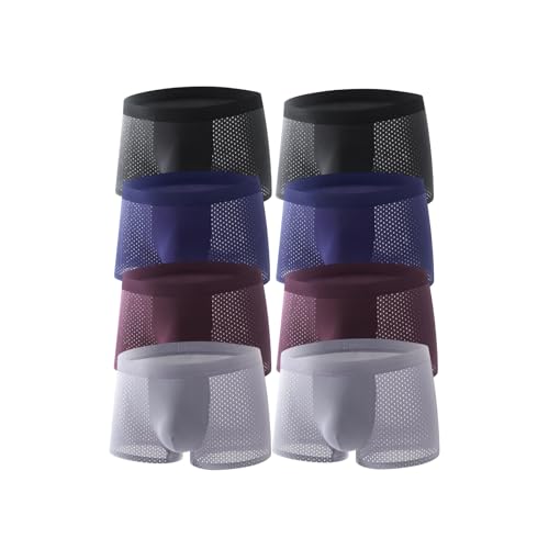 Boxhero Bamboo Mens Underwear - Box Hero Boxer Briefs Built-in with 3D Pouch Comfortable Underwear for Men