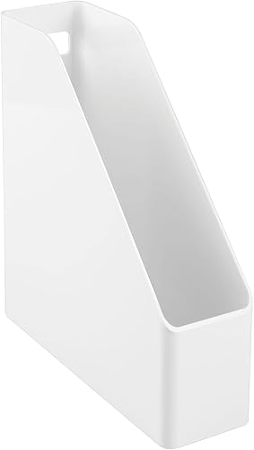 Miniatura 8 de MDESIGN - Paquete de 4 organizadores verticales de plástico para documentos y carpetas