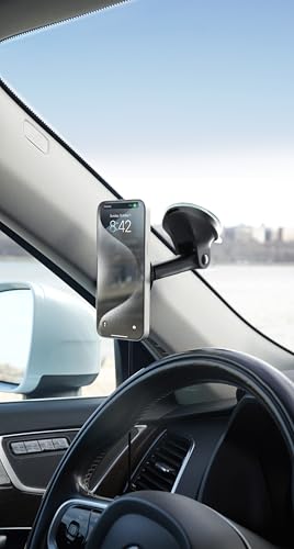 iOttie Velox Qi2 Mini: Magnetic Wireless-Charging Car Mount (Dashboard & Windshield) — view 9