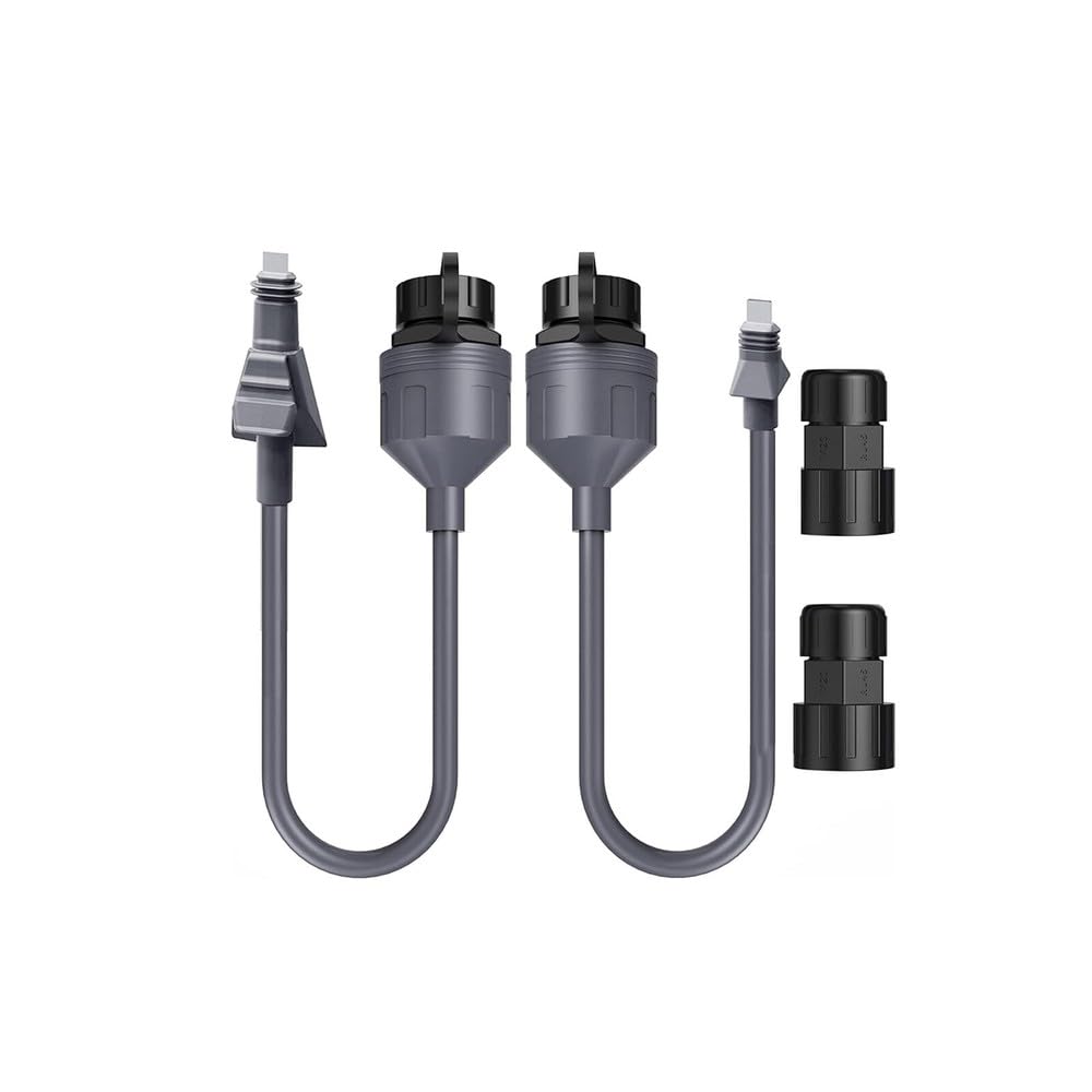 Waterproof Ethernet Cable Adapter for Starlink High Performance – 0.5M Shielded RJ45 Extension Kit, 22AWG 9-Core Outdoor SPX Plug to RJ45 Connector (2-Pack)