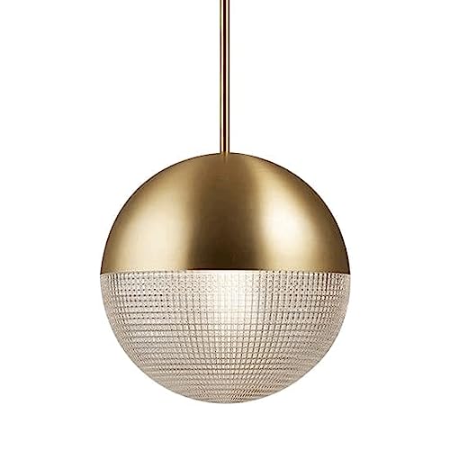 Lustre en verre E27 pour supprimer les zones d'ombre de la chambre