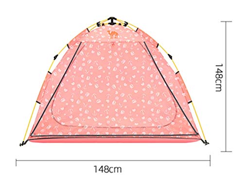 Tente de camping automatique pour famille et plage ventilée