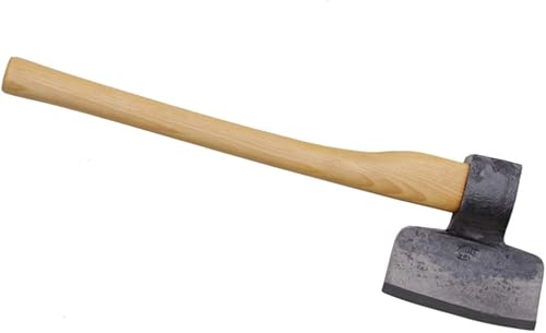 Muller, Biber, Hacha ancha de corte barbudo - bisel derecho - forjado a mano en Austria