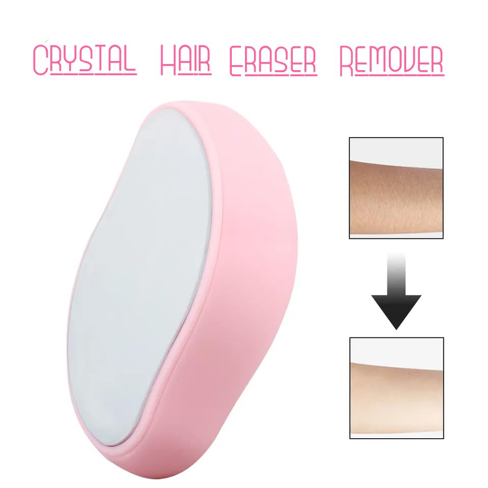 Miniatura 3 de Removedor de pelo de cristal, borrador de pelo de cristal reutilizable para mujeres y hombres, herramienta mágica de depilación sin dolor, borrador