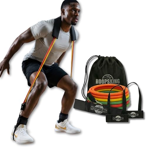 Image of Vertical Jump Blitz Resistance Bands | 3 Levels - Youth, Intermediate, & Pro | Jump Higher |