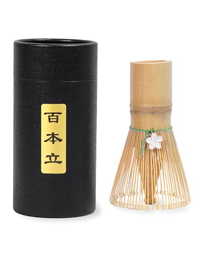 Handcrafted Bamboo Whisk, Upgraded Traditional Japanese Chasen Stirrer-Japanese Matcha Whisk