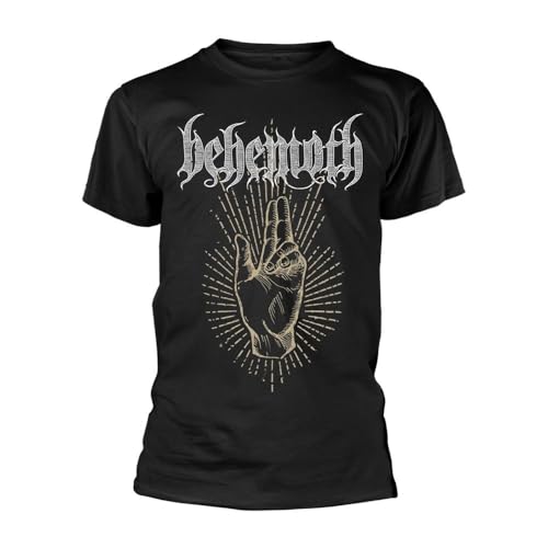 Behemoth T Shirt Lcfr Morning Star Rises Band Logo Nouveau Officiel Homme Noir Size S