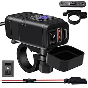 ★即発送★　オートバイ専用　ETC　3電源USB・シガレット・モバイルバッテリー ☆即発送☆ オートバイ専用 ETC 3電源USB・シガレット・モバイル